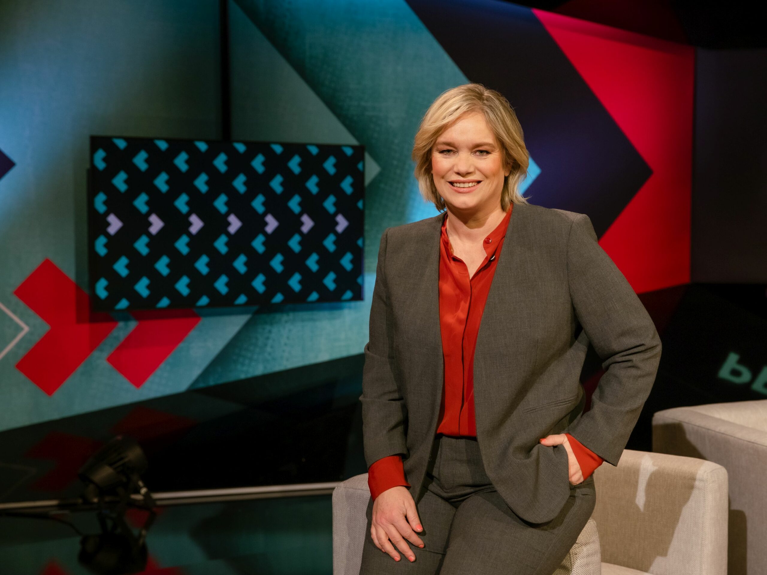 Bild von Corinna Milborn, Info-Chefin PULS 4