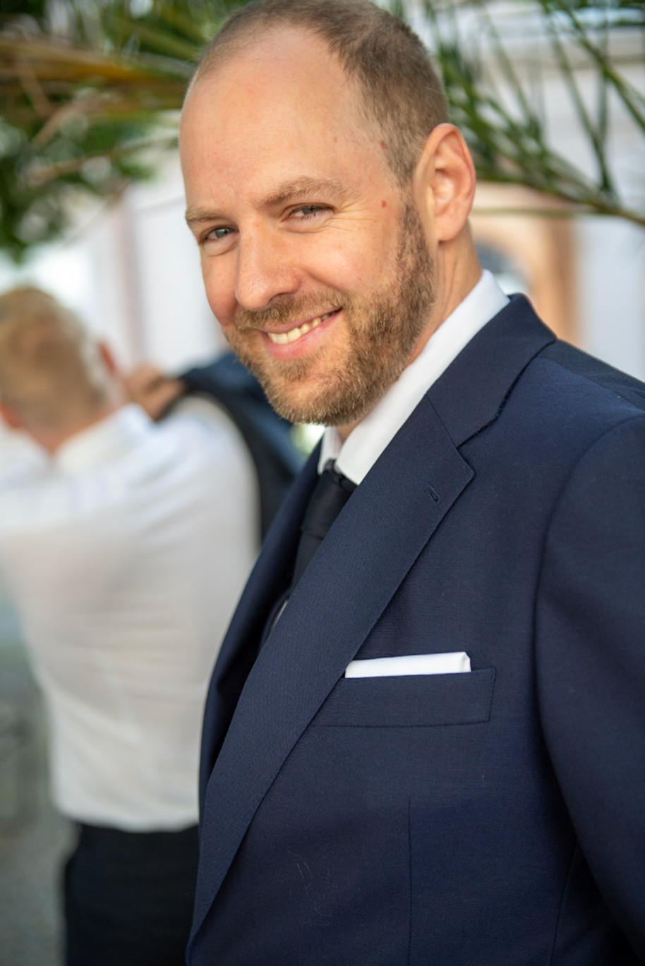 Foto von David Obererlacher, Kommunikationsstratege und KI-Trainer